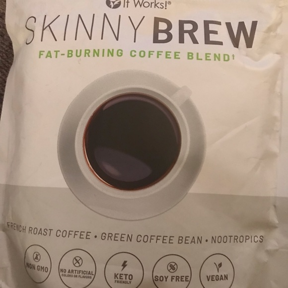 IT WORKS! Skinny Brew fat burning coffee blend. 15 single serve packs. - Picture 2 of 3